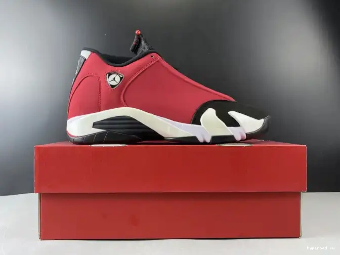 RED JORDAN RETRO 487471-006 14 AIR TORO GYM 0413